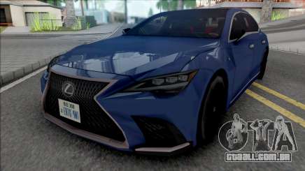 Lexus LS 500 F Sport 2021 para GTA San Andreas