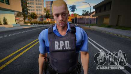 RPD Officers Skin - Resident Evil Remake v21 para GTA San Andreas