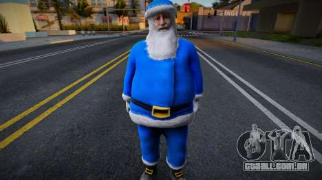 Santa Claus (Blue) para GTA San Andreas