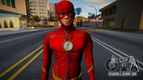 The Flash S4 Suit with Golden Boots para GTA San Andreas