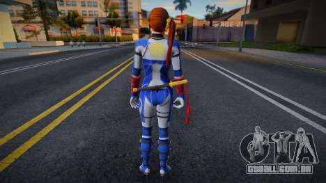 Dead Or Alive 5 - Kasumi (Costume 3) v2 para GTA San Andreas