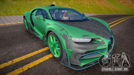 Bugatti Chiron (R PROJECT) para GTA San Andreas