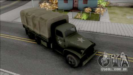 GMC CCKW 1945 Military Truck para GTA San Andreas