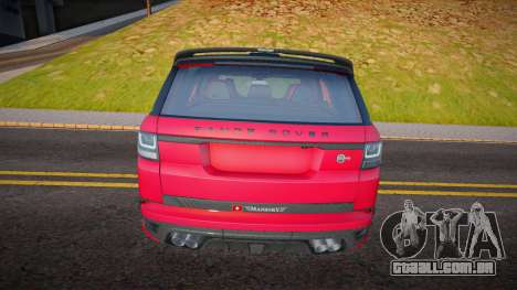 Range Rover Sport SVR (R PROJECT) v1 para GTA San Andreas