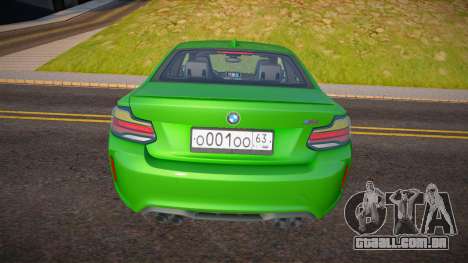 BMW M2 Competition Coupe para GTA San Andreas