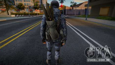 Army from COD MW3 v20 para GTA San Andreas