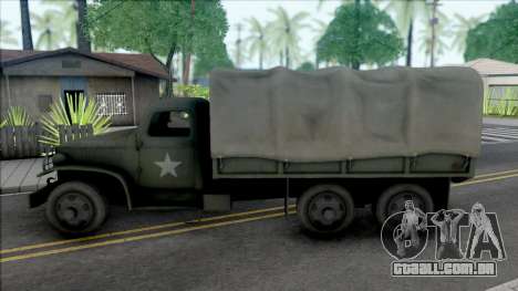 GMC CCKW 1945 Military Truck para GTA San Andreas