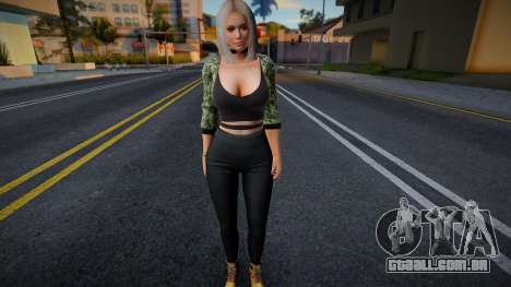 Helena Douglas Viper Outfit para GTA San Andreas