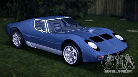 Lamborghini Miura para GTA Vice City