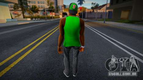 Grove Street man v3 para GTA San Andreas