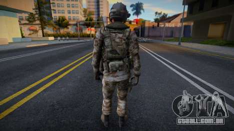 Army from COD MW3 v1 para GTA San Andreas
