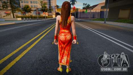 Dead Or Alive 5 - Leifang (Costume 1) v3 para GTA San Andreas