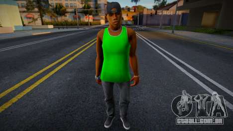 Grove Street man v3 para GTA San Andreas