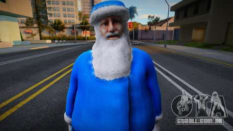 Santa Claus (Blue) para GTA San Andreas