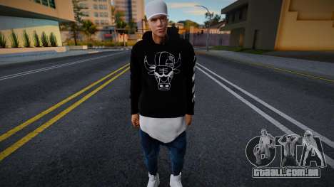 Justin Bieber v3 para GTA San Andreas