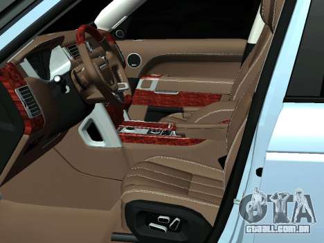 Range Rover SVA Tinted para GTA San Andreas