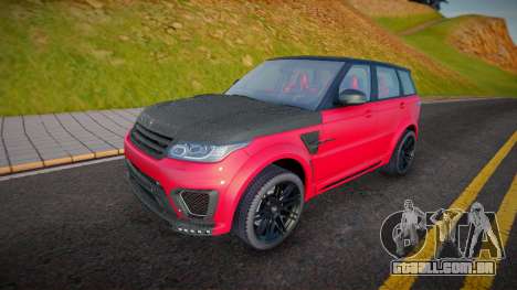 Range Rover Sport SVR (R PROJECT) v1 para GTA San Andreas