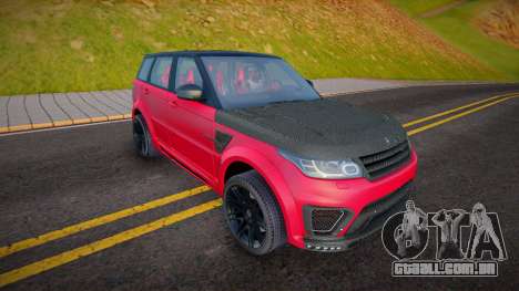 Range Rover Sport SVR (R PROJECT) v1 para GTA San Andreas