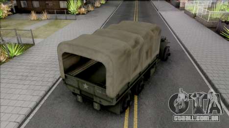 GMC CCKW 1945 Military Truck para GTA San Andreas