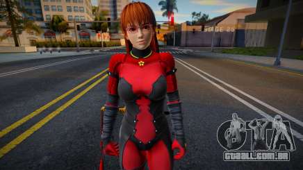 Dead Or Alive 5 - Kasumi (Costume 2) v8 para GTA San Andreas