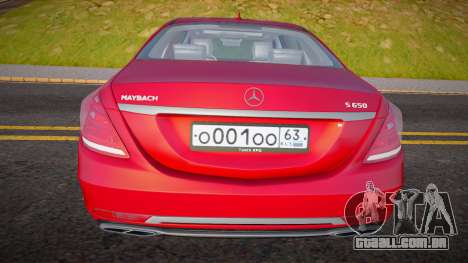 Mercedes-Benz Maybach S650 (Kaifuy) para GTA San Andreas