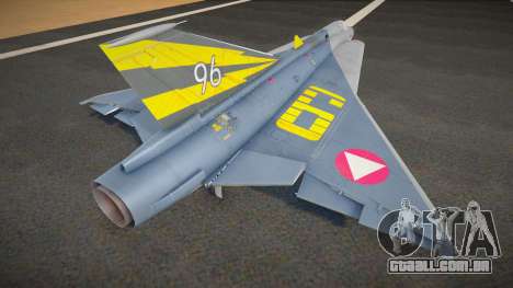 J35D Draken (Austrian Air Force) para GTA San Andreas