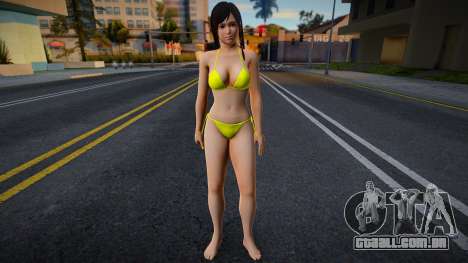 Kokoro Normal Bikini - Happy Birthday para GTA San Andreas