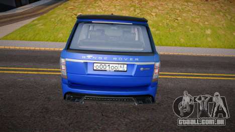 Range Rover SVA (Fake CCD) para GTA San Andreas