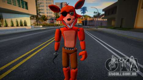 Unwithered Foxy para GTA San Andreas