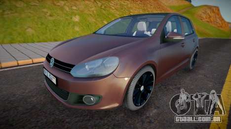 Volkswagen Golf VI 2 0 TSI (JST Project) para GTA San Andreas