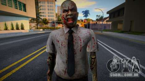 Zombie from Resident Evil 6 v8 para GTA San Andreas