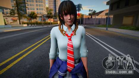 DOAXVV Nanami - Springtime Schoolwear para GTA San Andreas