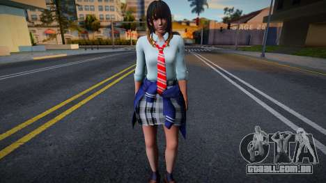 DOAXVV Nanami - Springtime Schoolwear para GTA San Andreas