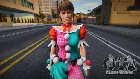 Dead Or Alive 5 - Hitomi (Costume 6) v8 para GTA San Andreas