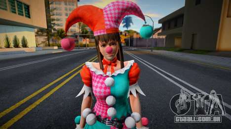 Dead Or Alive 5 - Hitomi (Costume 6) v3 para GTA San Andreas