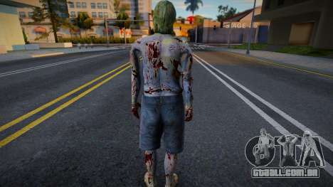 Zombie from Resident Evil 6 v4 para GTA San Andreas