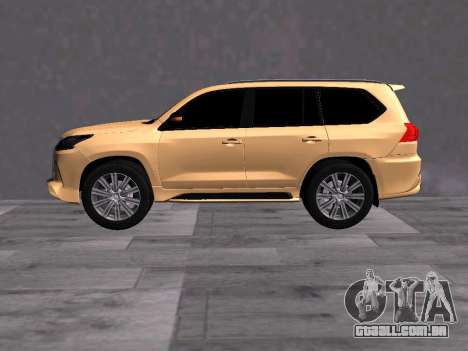 Lexus LX570 Superior para GTA San Andreas