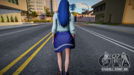 DOAXVV Lobelia - Springtime Schoolwear para GTA San Andreas