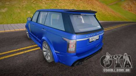 Range Rover SVA (Fake CCD) para GTA San Andreas