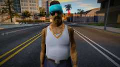 New Rifa Gang Skin v2 para GTA San Andreas