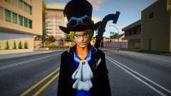 Sabo From One Piece Pirate Warriors 3 para GTA San Andreas