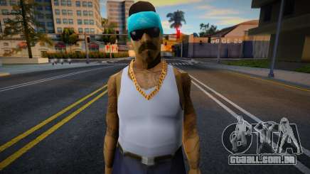 New Rifa Gang Skin v2 para GTA San Andreas