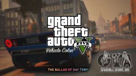 GTA V Vehicle Color v3 (FINALE) para GTA 4