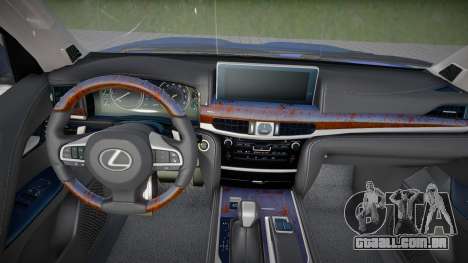 Lexus LX 570 (Devel) para GTA San Andreas