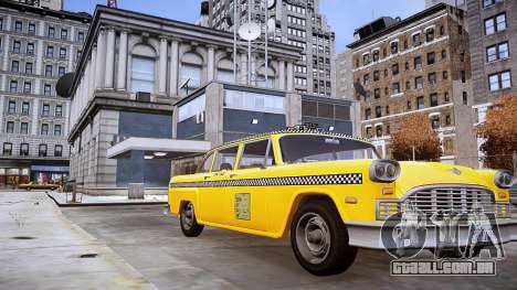 Checker Marathon 1977 Taxi V.1 para GTA 4