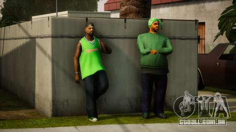 Realistic Busy Gangs Of Grove Street (Green)