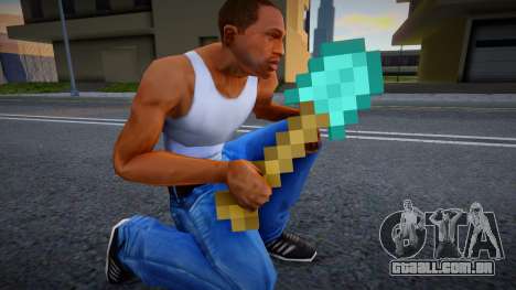 Minecraft Shovel para GTA San Andreas
