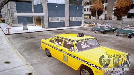 Checker Marathon 1977 Taxi V.1 para GTA 4