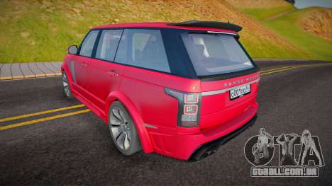 Range Rover SV (Visinka) para GTA San Andreas