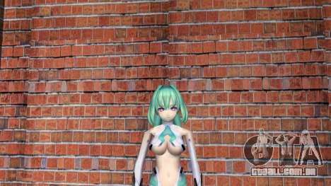 Green Heart from Hyperdimension Neptunia para GTA Vice City